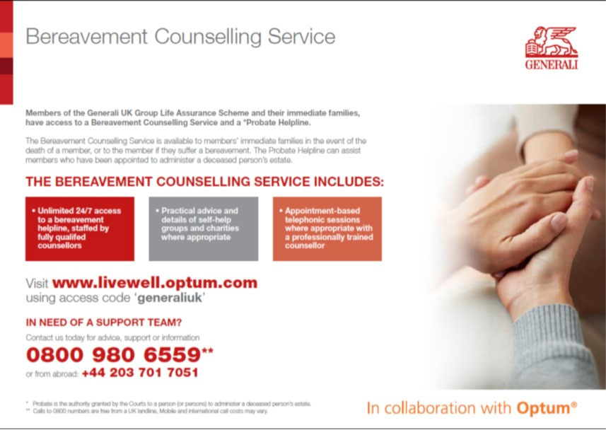 Bereavement Counselling Service 1