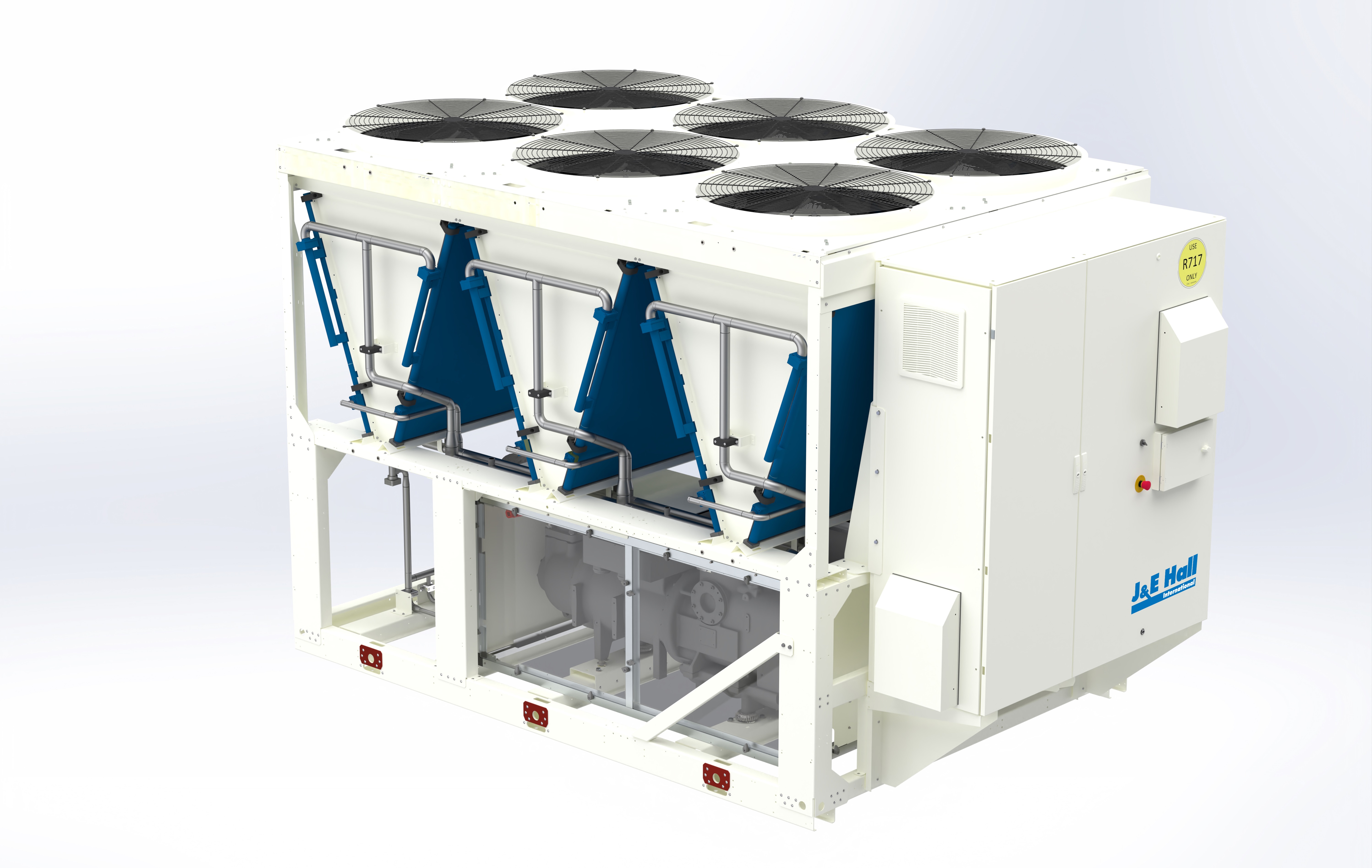 Ammonia air-cooled chillers